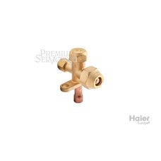 Сервисный кран 3/8 3-х ходовой Haier A0010705984