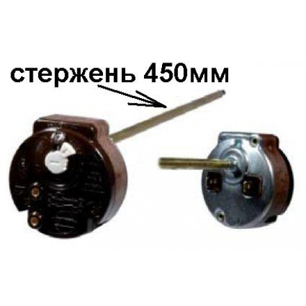 Термостат в/н RTS3 450mm 70/90°C (20A-250V) круглый с термозащ Универсальные t.181353