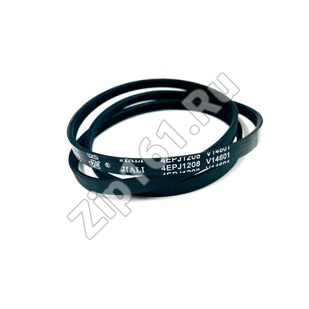 Ремень 4EPJ 1208 стиральной машины Haier 0020300375 V12527 Ремень 4EPJ 1208 стиральной машины Haier 0020300375 V12527