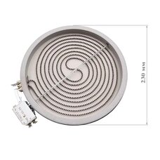 Электроконфорка 2100W D230mm (hi-light) Whirlpool 481231018892 C00327341