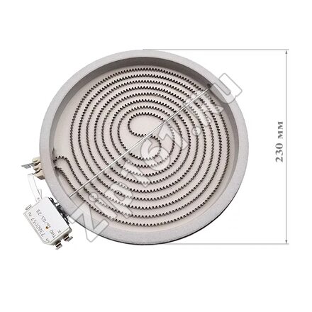 Электроконфорка 2100W D230mm (hi-light) Whirlpool 481231018892 C00327341