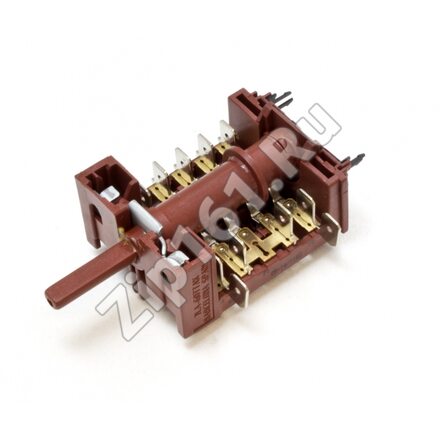 Переключатель духовки универсальный 820510 16(4)A 250V, 10(2)A 400V, 6 позиций 