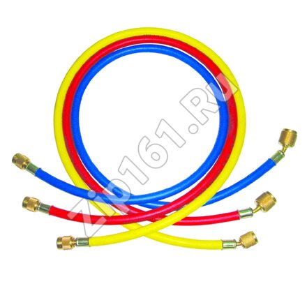 Набор шлангов 3шт 150см, 800PSI (R22, R134, R404, R410) DSZH CT-360-RYB-H