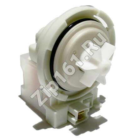 Сливной насос Copreci EBS111093 30W без улитки, 4 защелки по кругу, фишка вперед Bosch 00215914