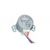 Поворотный шаговый мотор (двигатель жалюзи) кондиционера 12V MP28GA LL-07411 Вал (Н-9 мм, D-5 мм)
