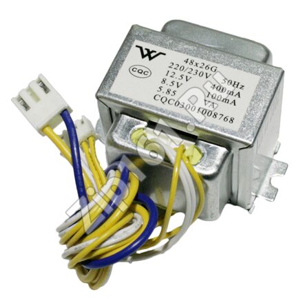 Трансформатор кондиционера 48x26G 220/230V 50Hz 12.5v-400mA 8.5V-100mA 5.85-VA