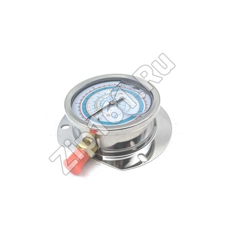 Манометр с глицерином, 80 мм (R22; R134a; R404A; R407C; R507) Becool BCJH-NG-80